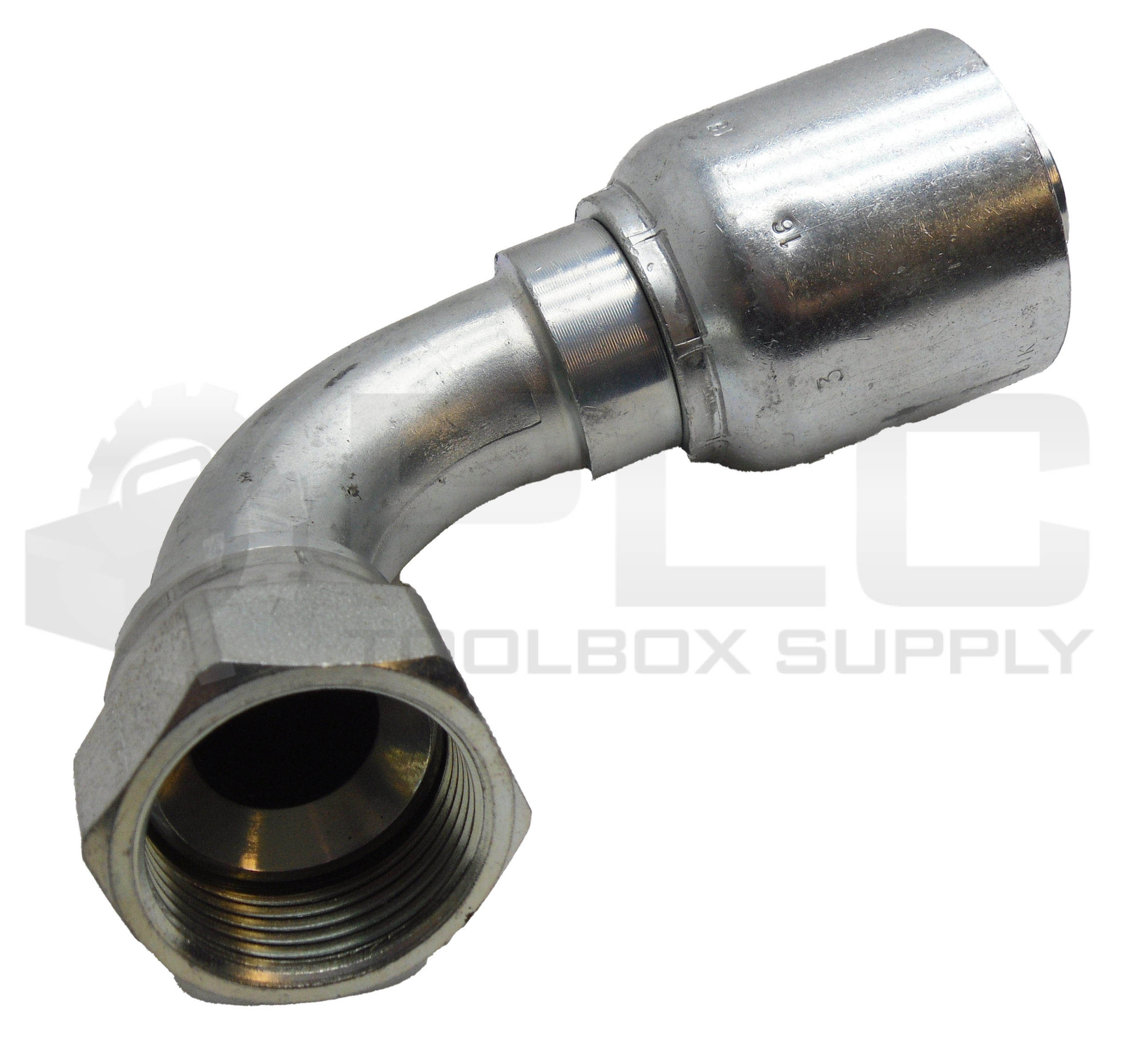 NEW PARKER P43-16 R1-R2-R3-R4-R9 RB1K 90DEG HYDRAULIC FITTING 1-1/4″ ID FEMALE