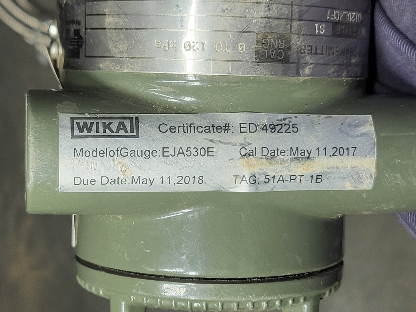 SURPLUS NEW Yokogawa EJA530E In-Line Mount Gauge Pressure Transmitter – Parts
