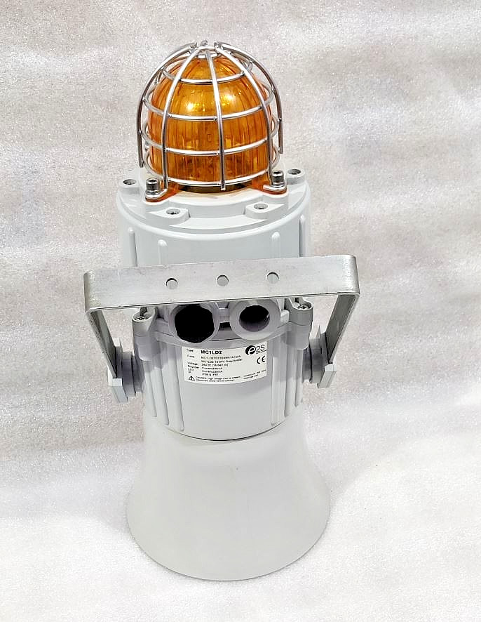 E2S MC1LD2 Alarm Horn Sounder and LED Beacon MCA112-L1 DC 24 G A New Open Box