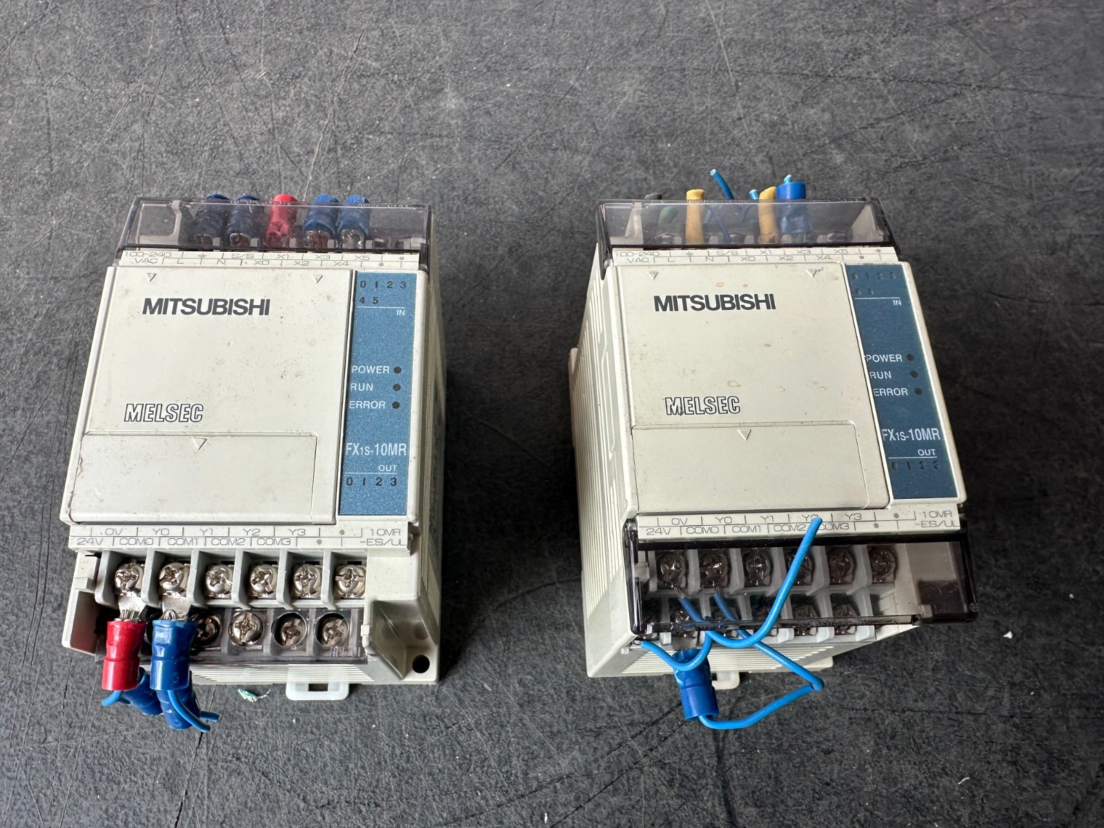 2 MITSUBISHI FX1S-10MR-ES CONTROLLER