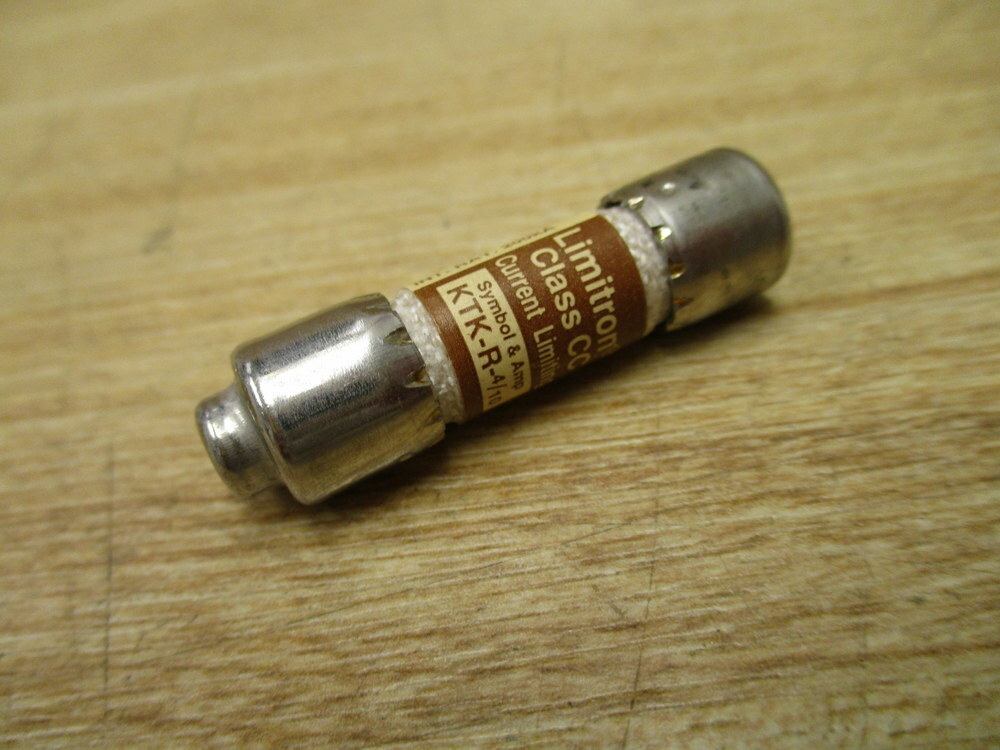 Bussmann KTK-R-4/10 Limitron Fuse KTKR410 Tested (Pack of 2)