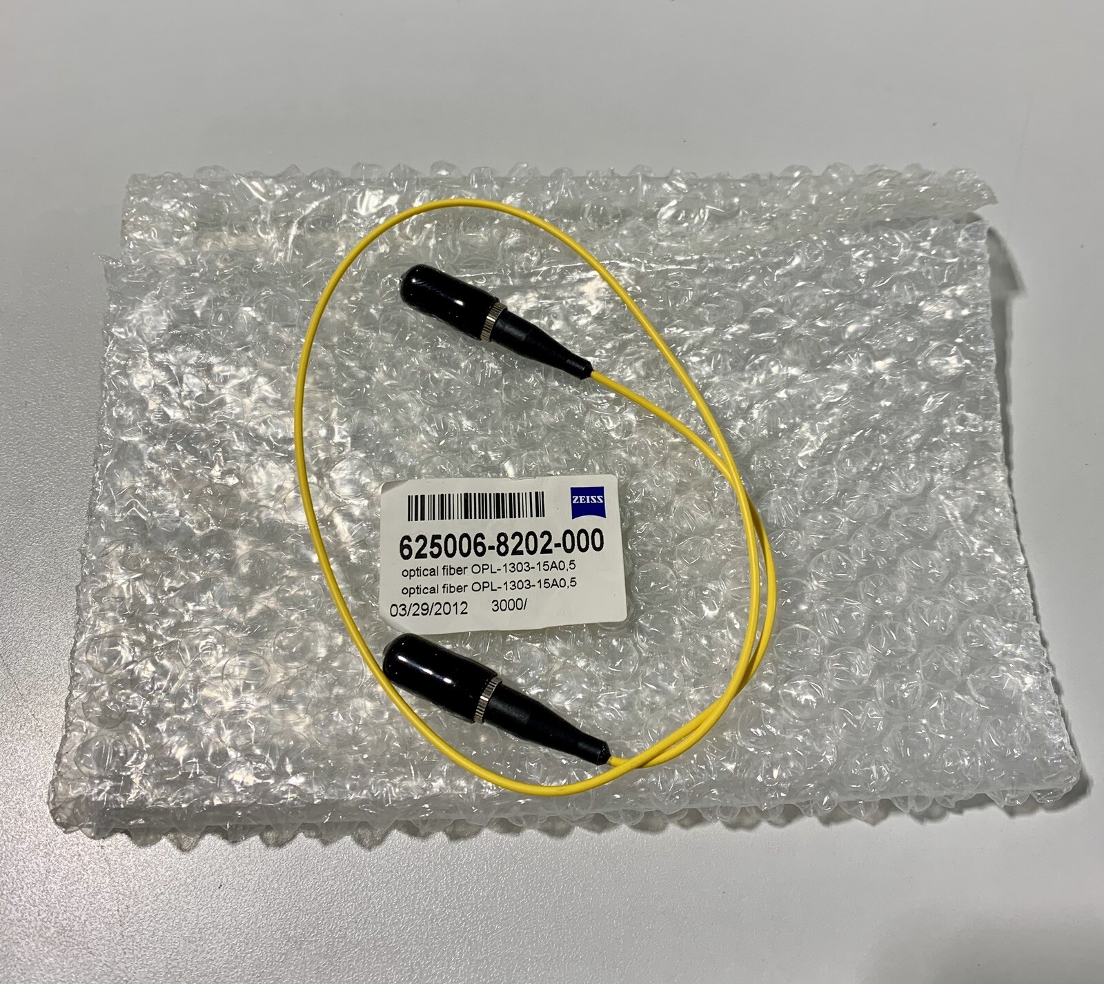 CARL ZEISS 625006-8202-000 / OPL-1303-15A0.5 Fiber Optic Cable 2′ *NEW*