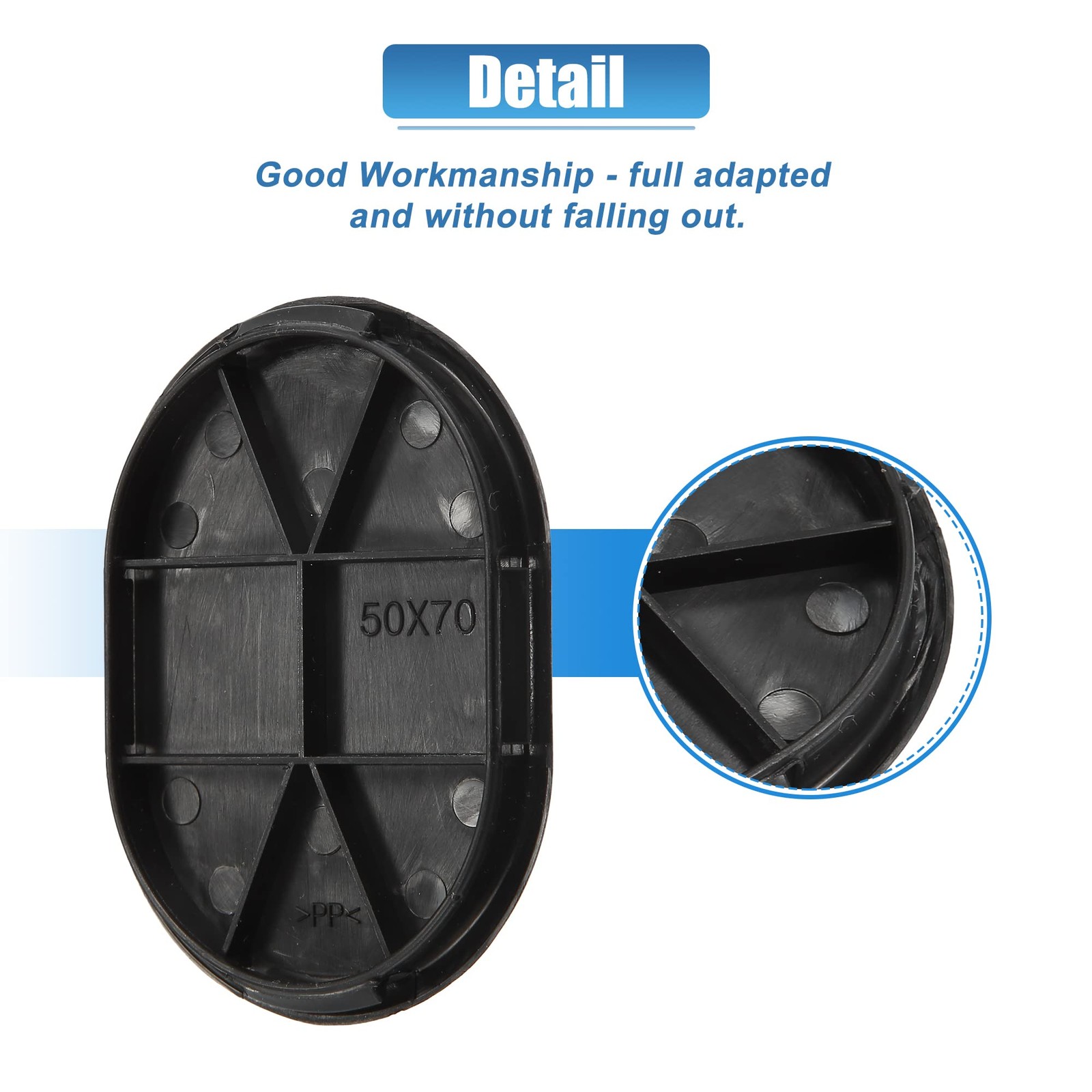 Pick Up Truck Bed Body Plug for Dodge for Ram 1500 2500 3500 for Jeep 2.95×2.17″
