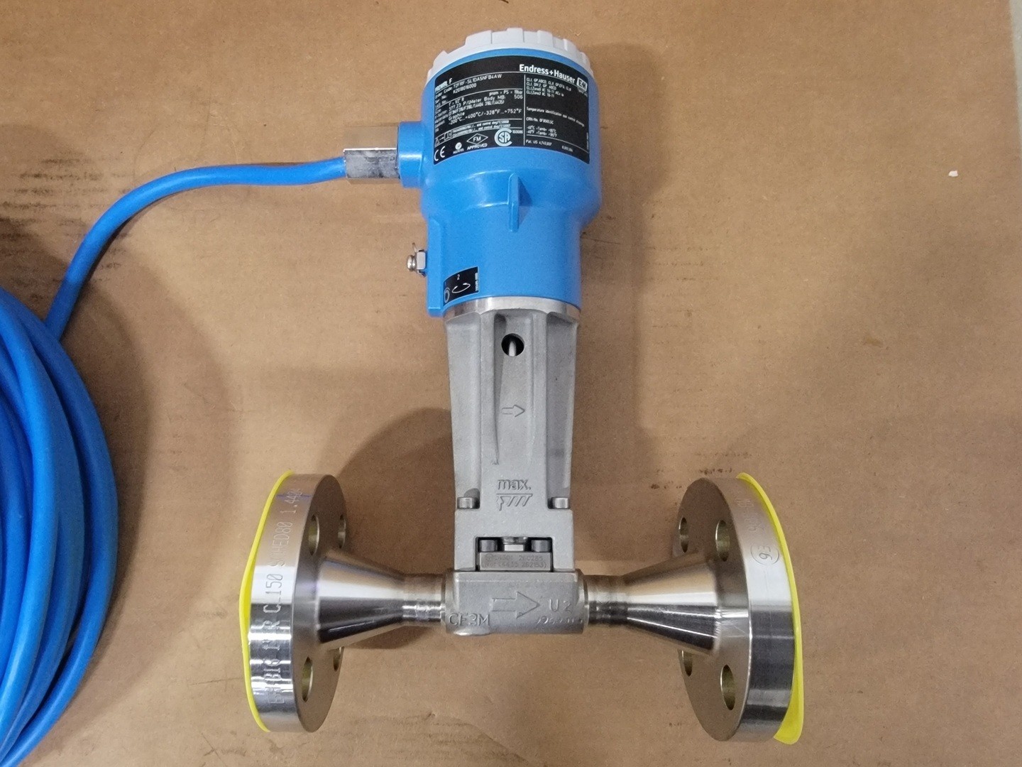 SURPLUS NEW ENDRESS+HAUSER 72FRF 72FRF-SL1DA5NFB4AW Vortex Flowmeter, E+H