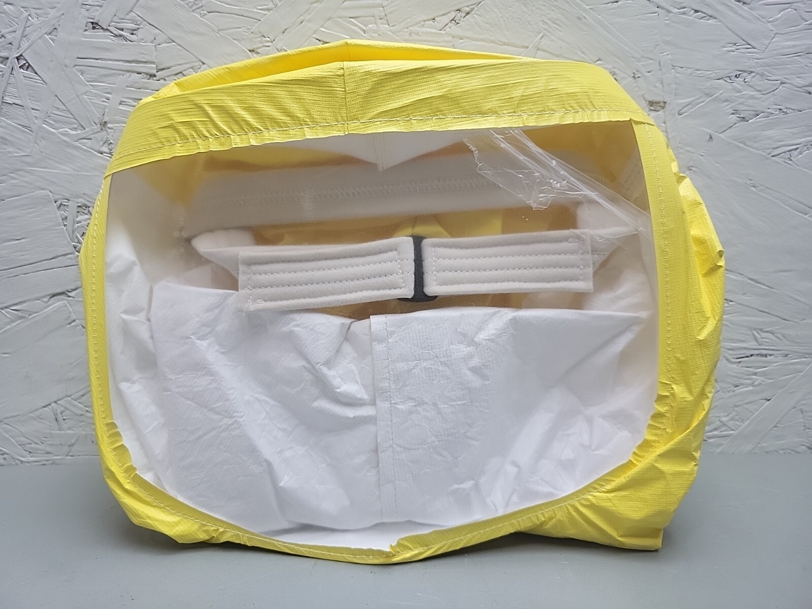 5 Pack Tychem AirBoss Loose Fitting PAPR Hood W/ Cape FlexAir PAPR System Yellow
