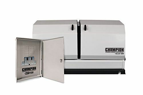 Champion 12.5-kW Home Standby Generator with 100-Amp Outdoor-Rated Automatic Tra