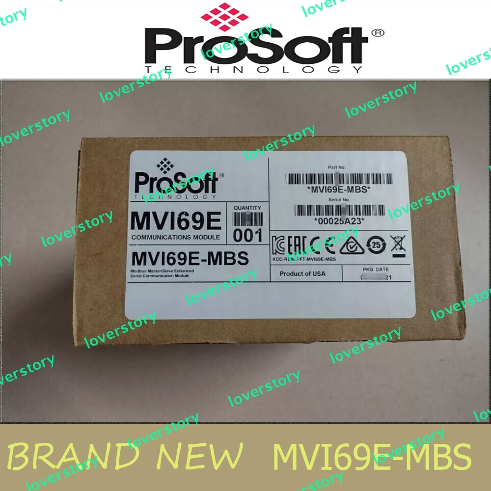 BRAND NEW ProSoft MVI69E-MBS Modbus Serial Enhanced Communication Module US