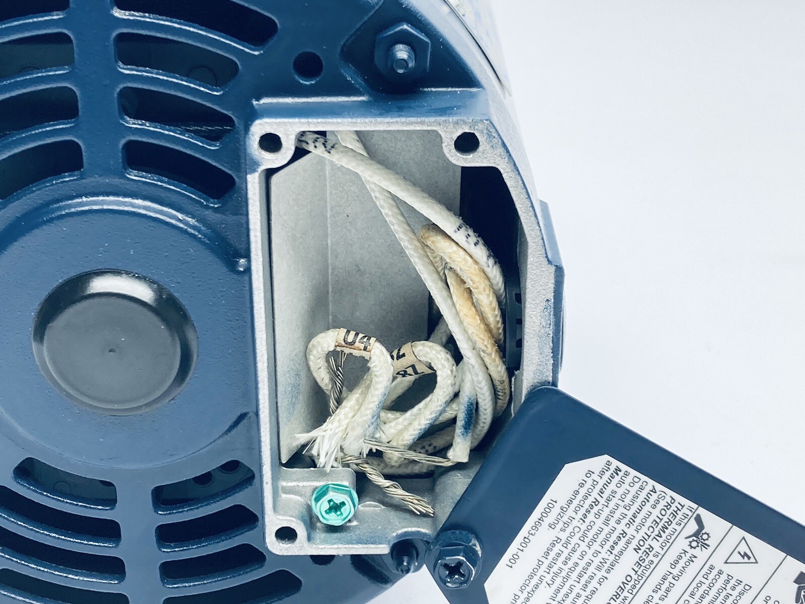 UNUSED LEESON M4S17DZ29B AC MOTOR 48Y-FR .33HP 208/200V 50/60Hz 1PH *SCRATCHED*