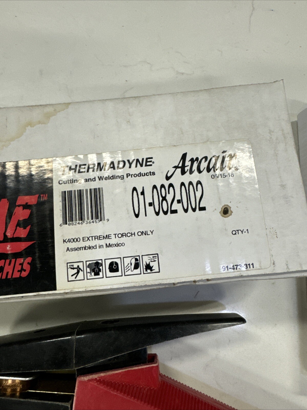ARCAIR THERMADYNE GOUGING TORCH K4000 01-082-002 Brand New In Factory Box