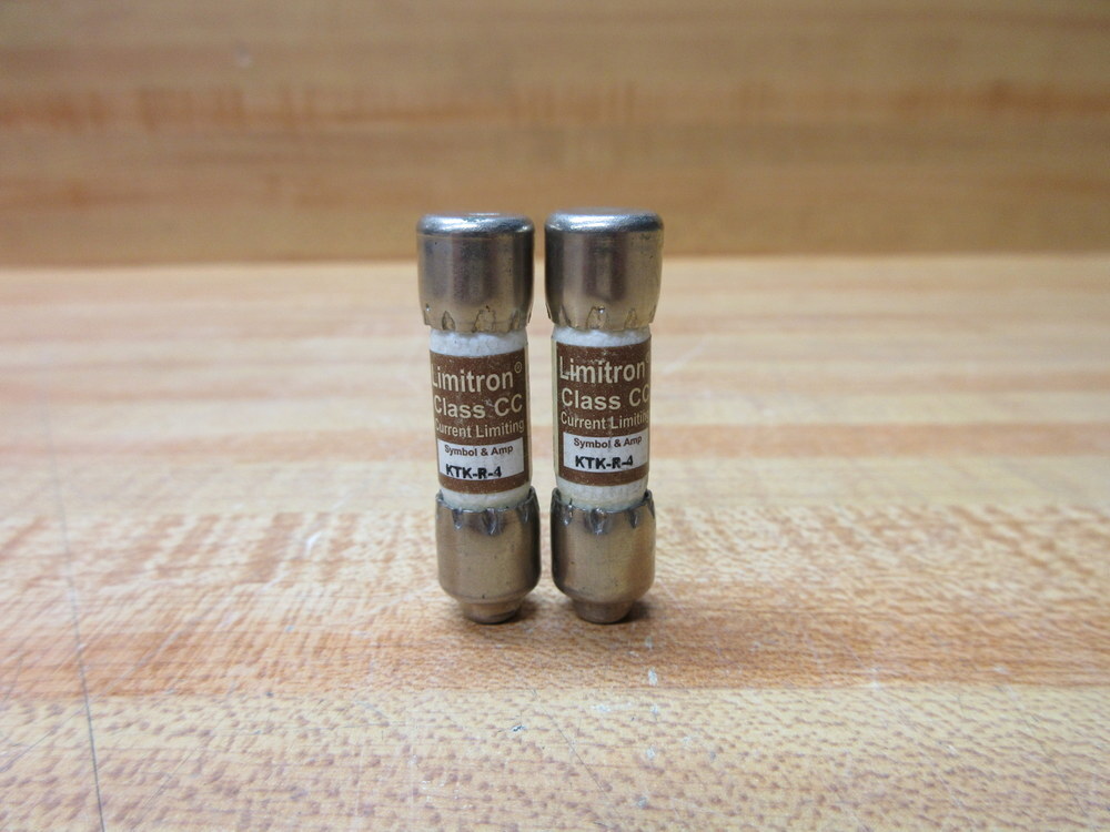 Buss KTK-R-4 Bussmann Fuse Cross Ref 4XC23 (Pack of 2)