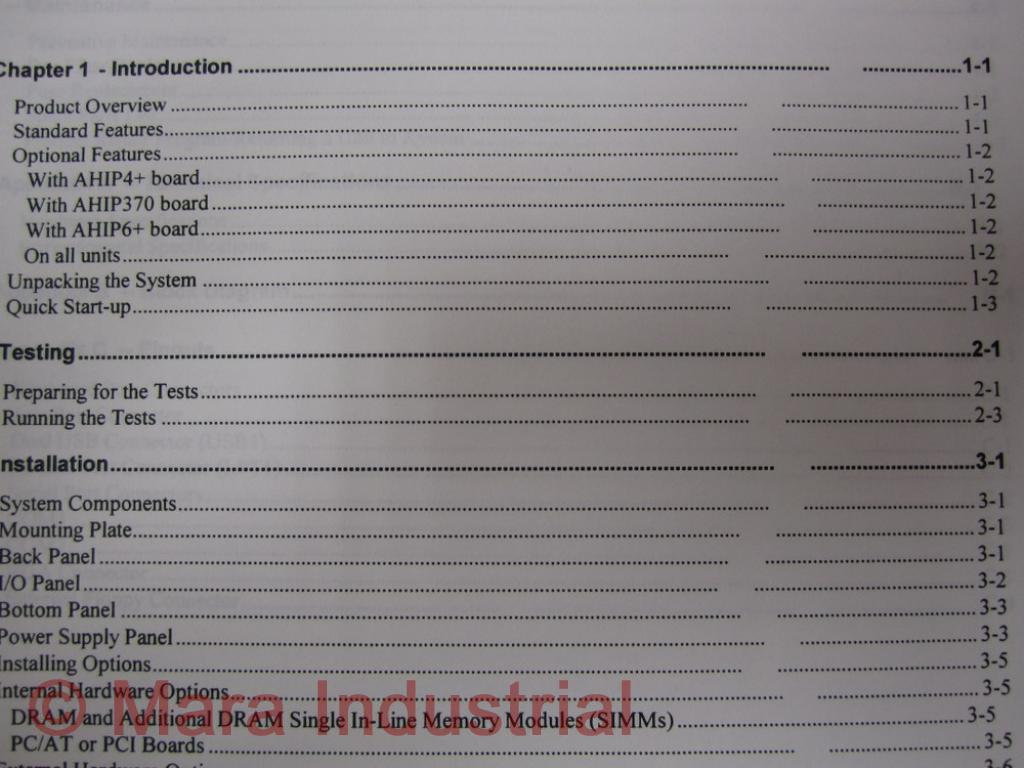 Xycom 124048-001(C) Manual 1500 Industrial PC/AT Computer (Pack of 3)