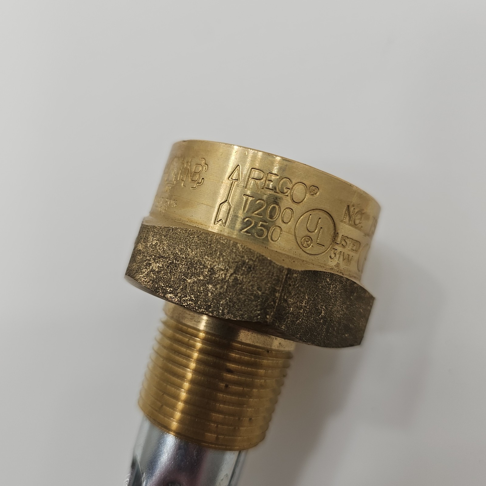 REGO 7583G LPG RELIEF VALVE 250 PSI 3/4 MNPT Feb 2023