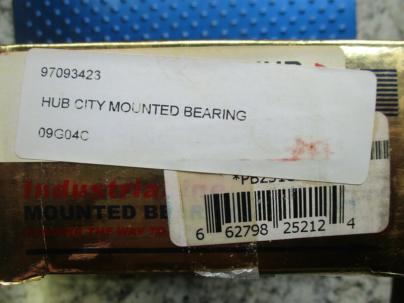 NEW HUB CITY MOUNTED BEARING PB251URX 1 1/2″ 09G04C