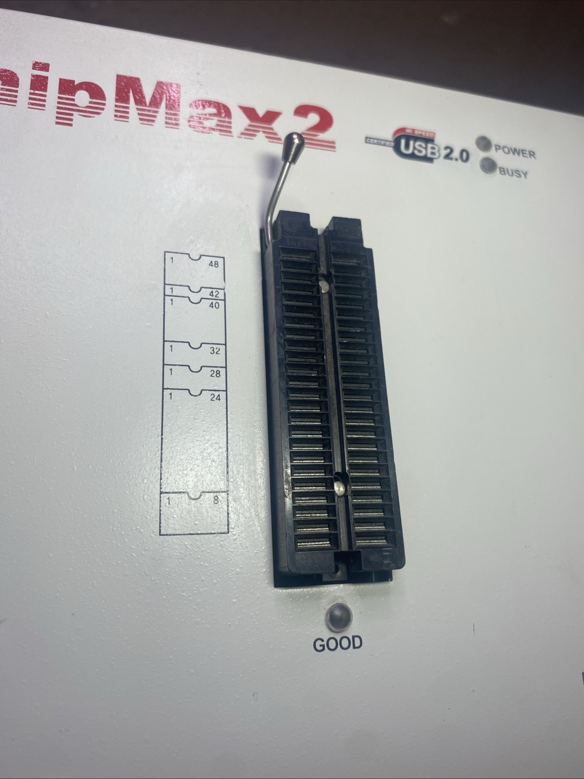 Chip Max2 Test unit. EE Tools(Hi Speed USB). Power cord (UNTESTED) Read
