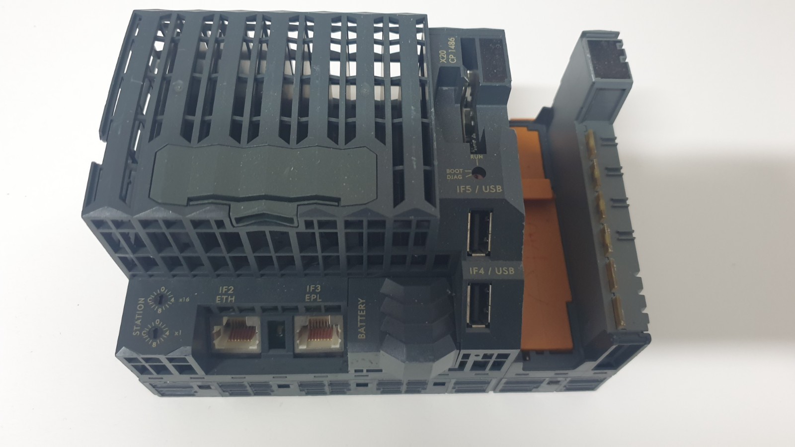 B&R Automation X20 CP1486 CPU Controller Rev. H0 P/N: X20 CP1486 USED