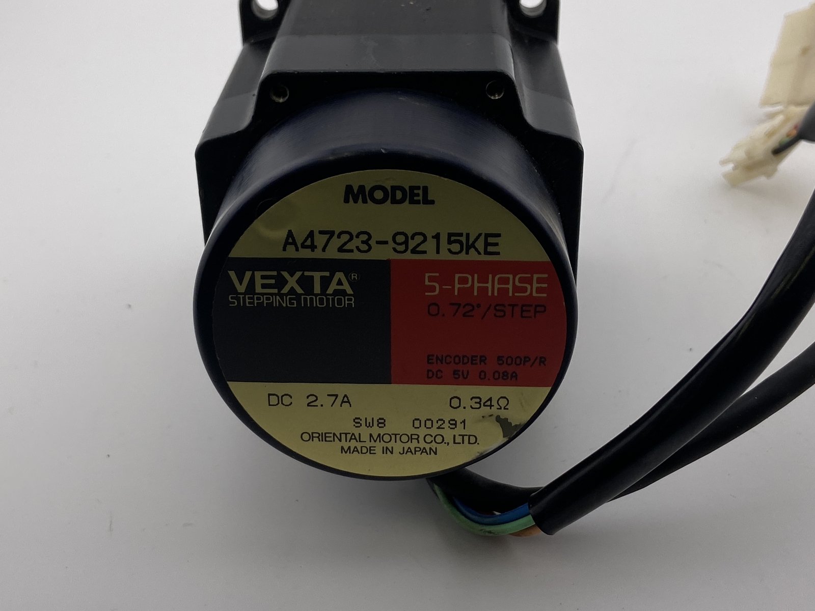 Oriental Motor Vexta Stepping Motor PN: A4723-9215KE