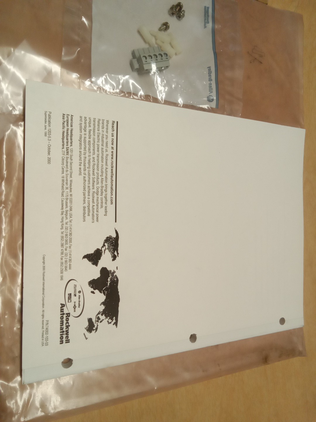 Allen-Bradley 74002-103-03 DeviceNet Communication Module User Manual