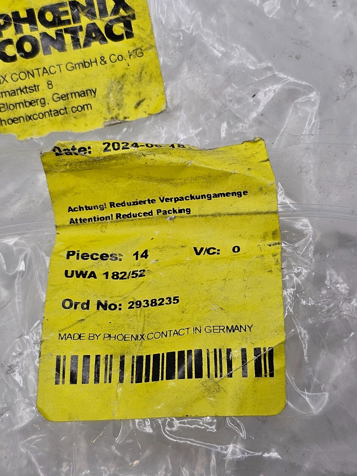 Phoenix Contact UWA 182/52 Universal Wall Adapter 2938235 Device Mounting