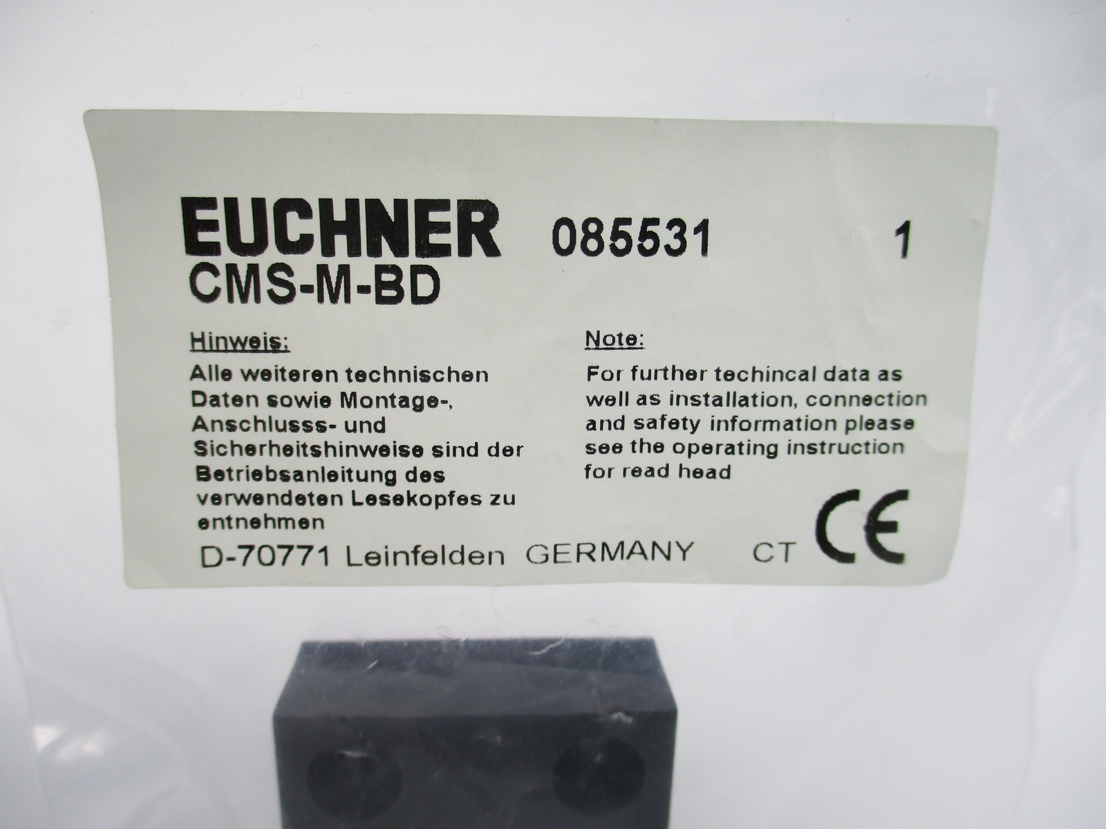 EUCHNER CMS-M-BD NSMP
