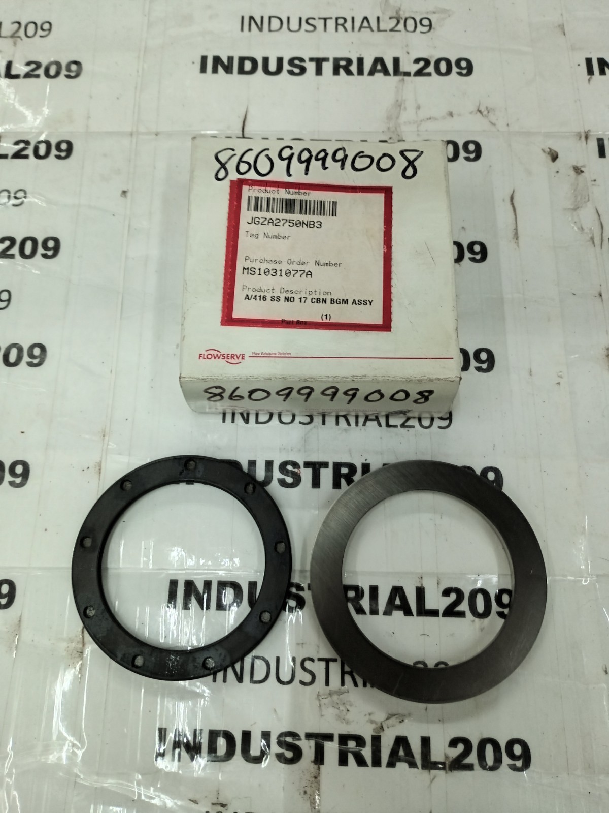 FLOWSERVE A/416 SS N0 17 CBN BGM JGZA2750NB3
