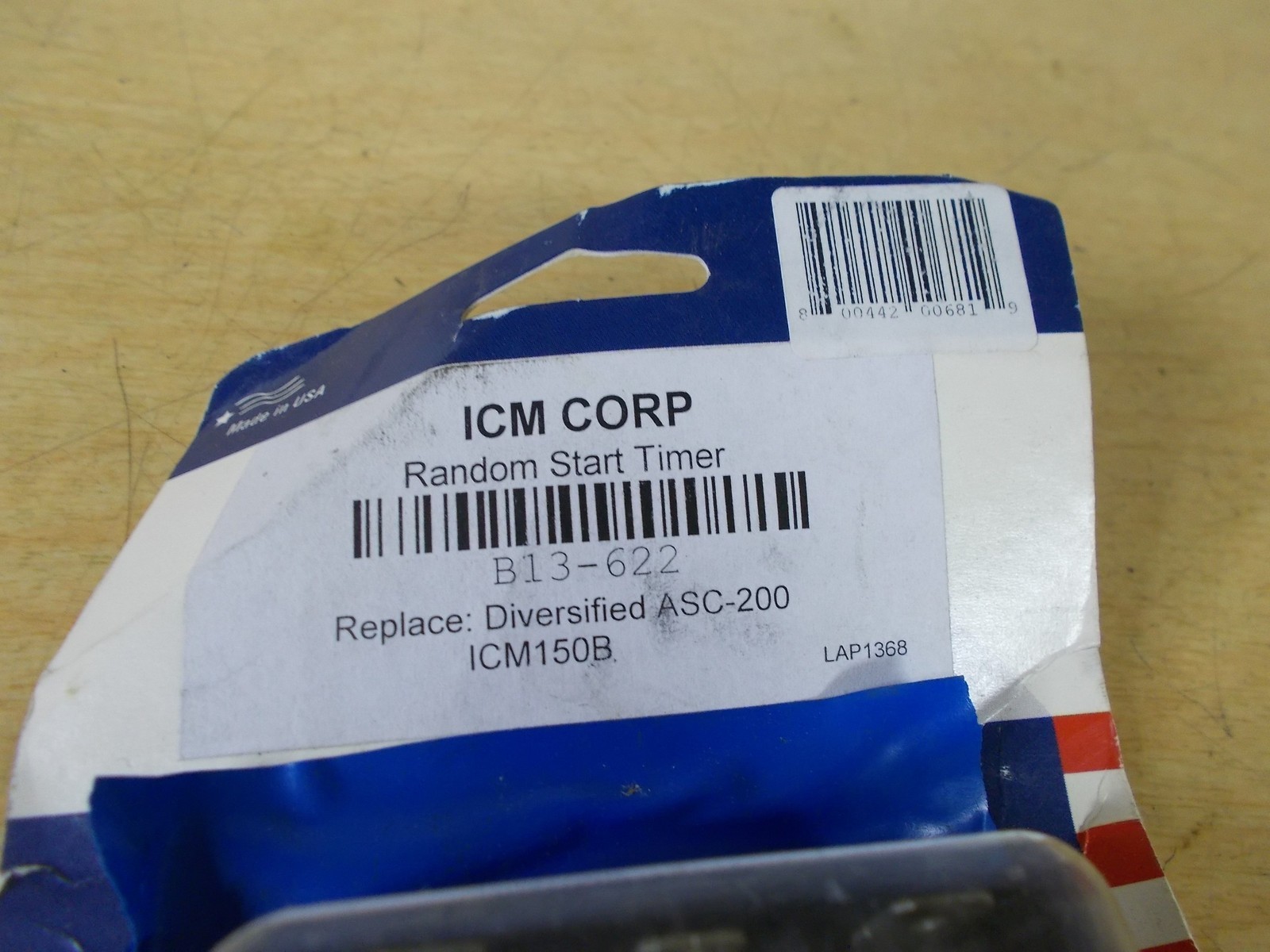 ICM Controls B13-622 Random Start Timer Replace Diversified ASC-200 ICM150B