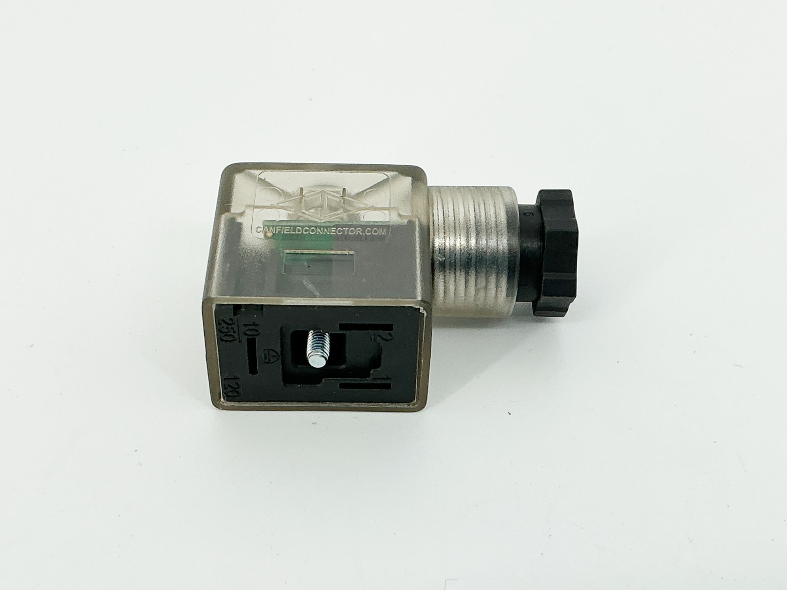New Lot of 2 Canfield 51031010000 Solenoid Connector 6-48V 50/60Hz