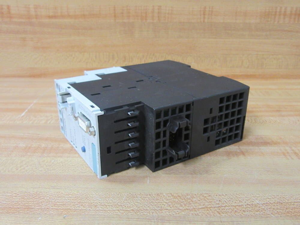 Siemens 3UF7010-1AU00-0 Relay Motor Control W/ 2 Terminal Blocks