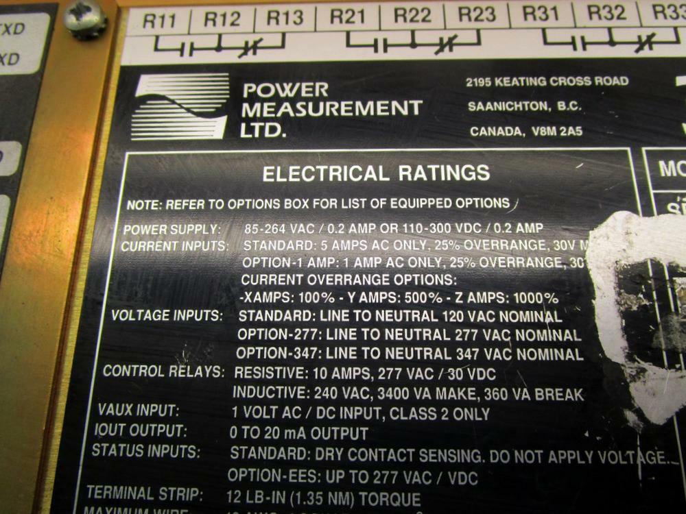 Power Measurement 3720 ACM Electronic Power Meter 3720ACM (Pack of 3)