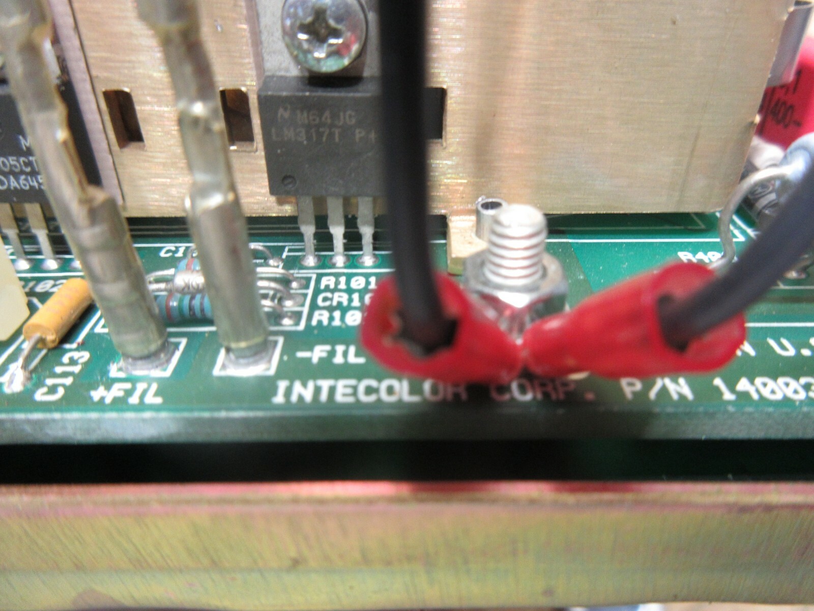 INTECOLOR POWER BOARD P/N 140037-040 104971-030 180044