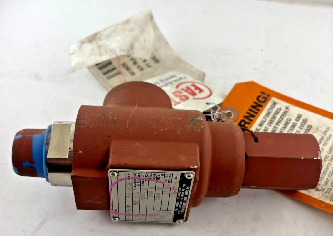Farris Engineering 1890L3-M20 Pressure Regulator – 80 PSIG, 3/4″ x 1″ Industrial