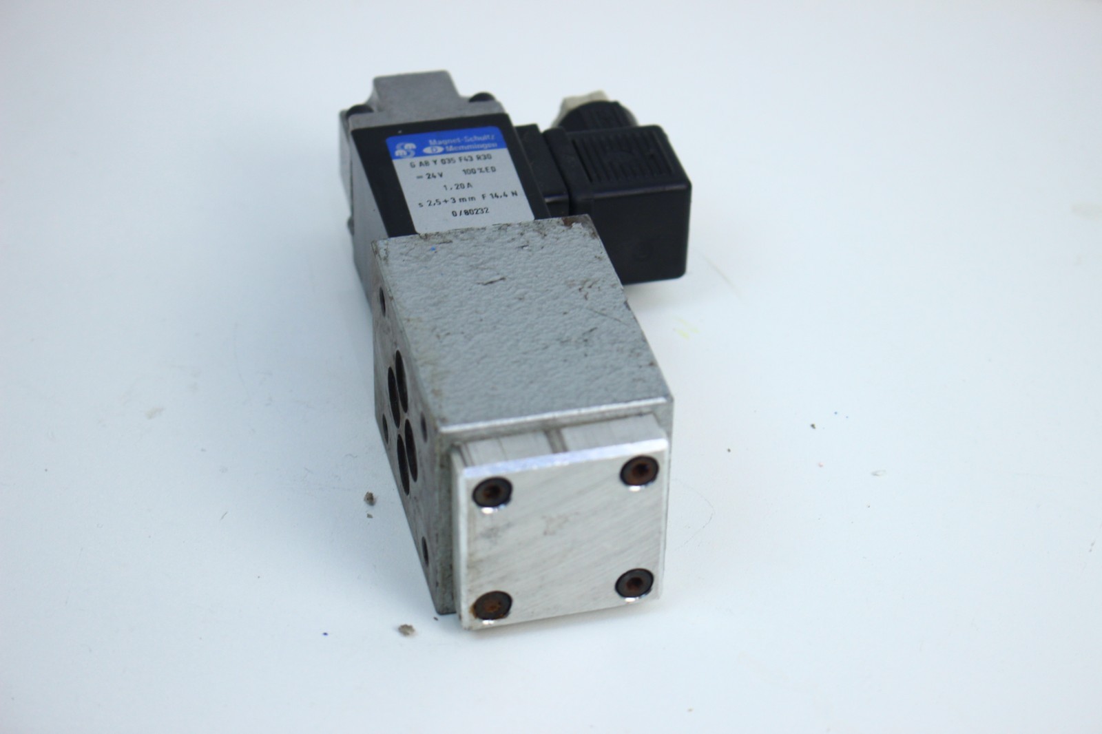 WANDFLUH HYDRAULIC VALVE AE4Z60 Magnet-Schultz GABY-035F43R30 Actuator