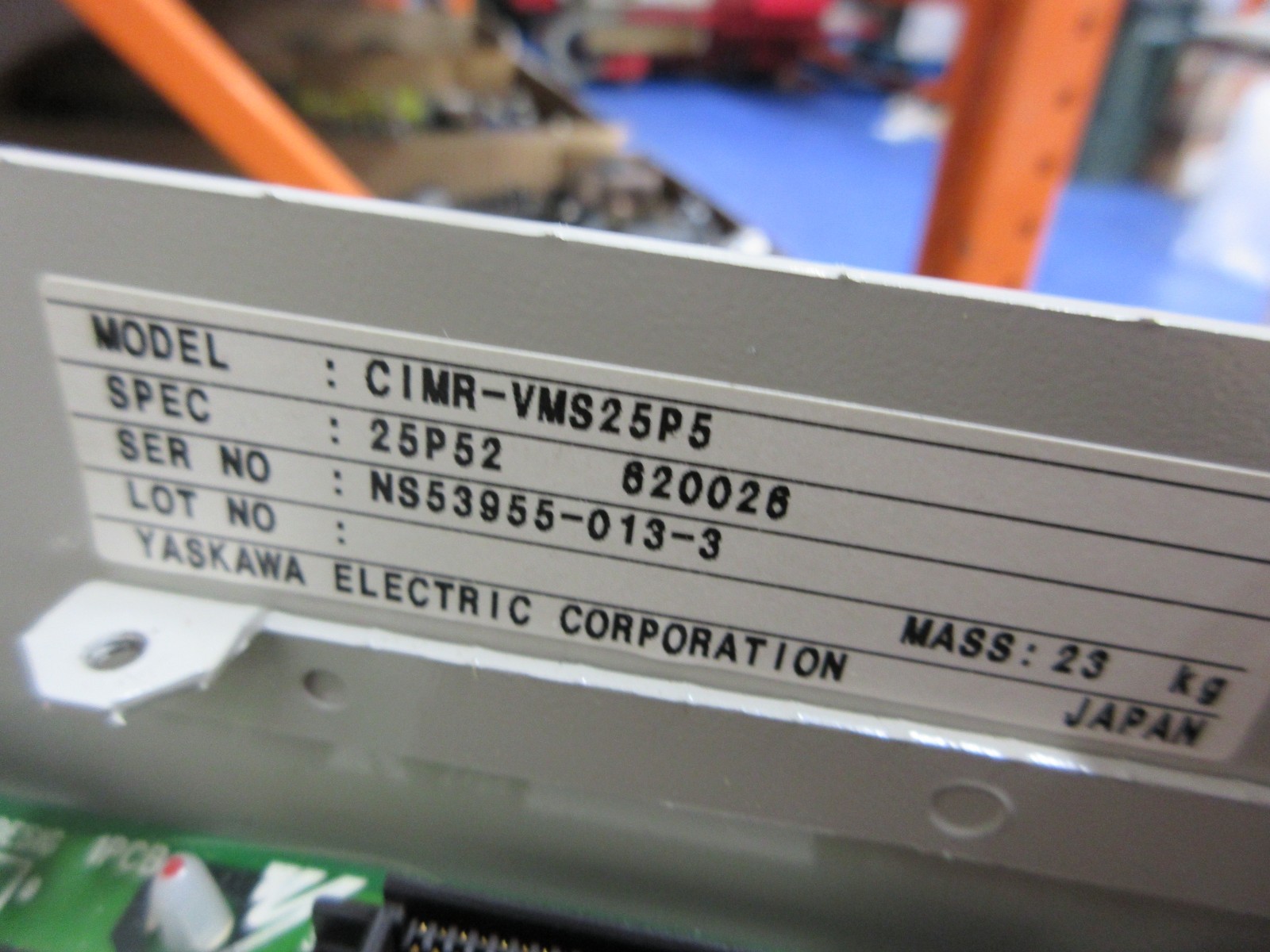 YASKAWA CIMR-VMS25P5 YPHT11014-1A YPCT21092-1-4 YPET31004-1 VARISPEED 626 VM3