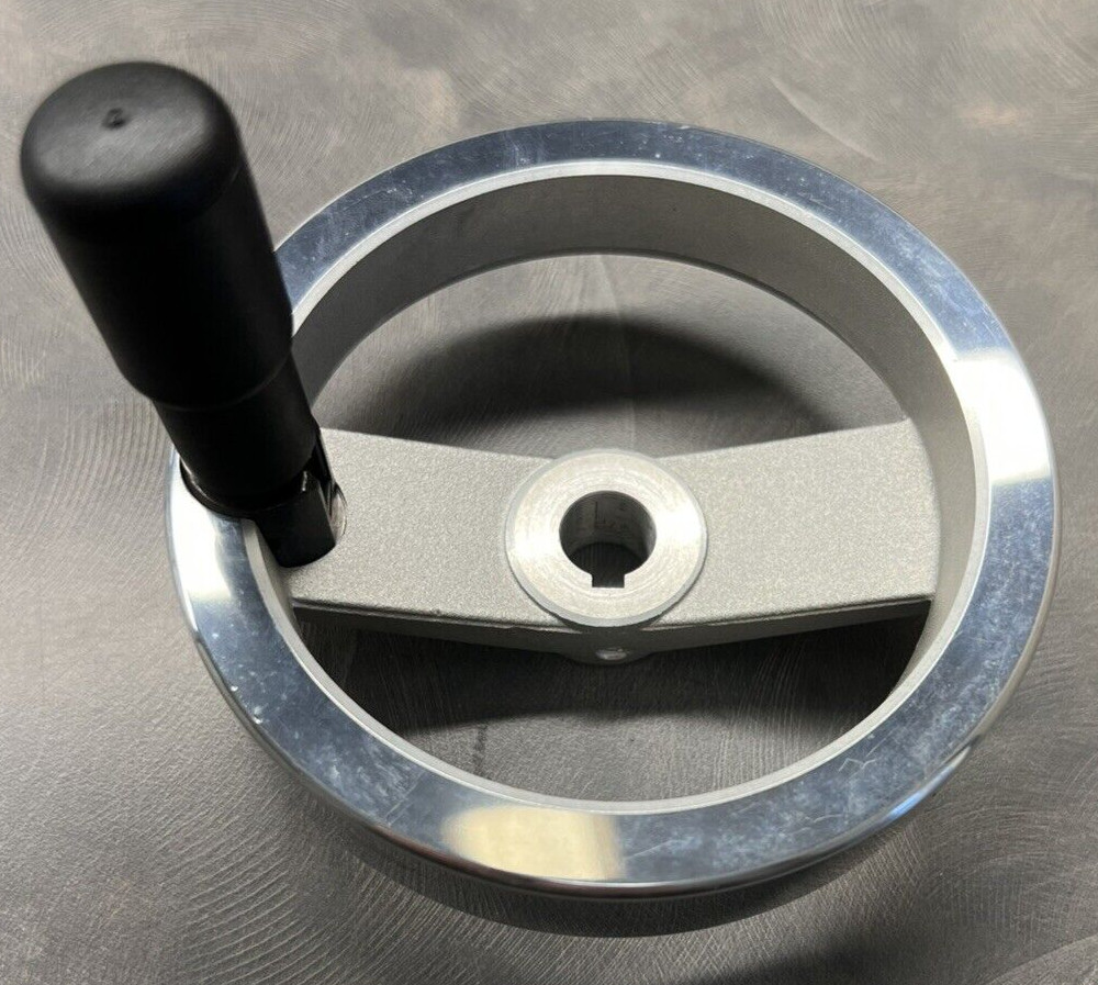 JW WINCO NEVER USED HANDWHEEL .500″ BORE WITH FOLDING HANDLE
