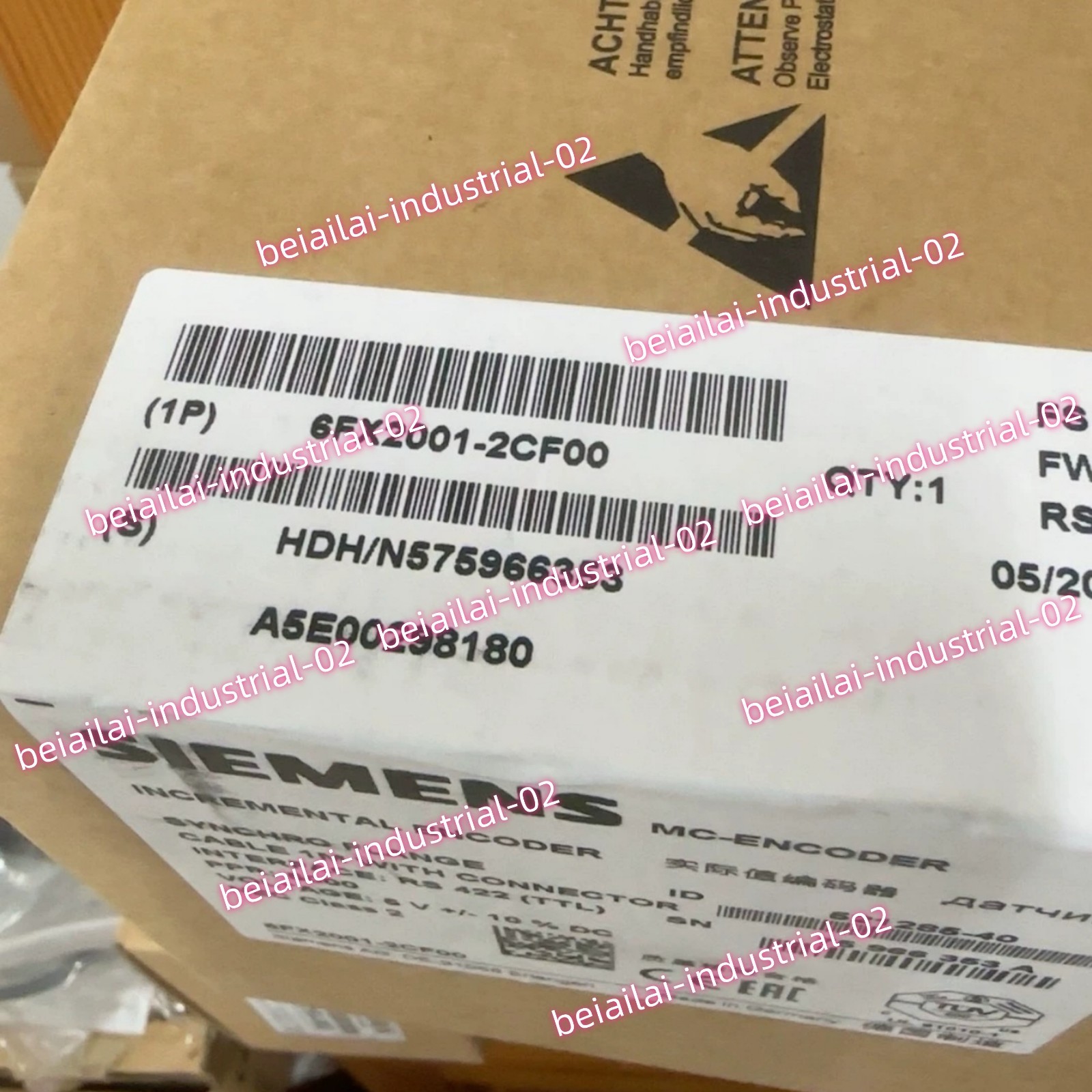 SIEMENS Actual Value Encoder 6FX2001-2CF00#1pcs new in box