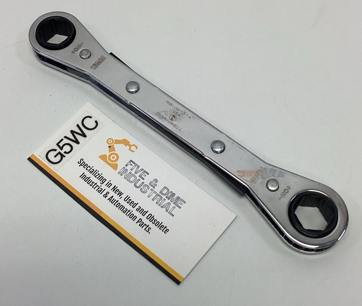 Cornwell RB-MB14 13mm x 14mm Flat Ratcheting Box Wrench 6-point