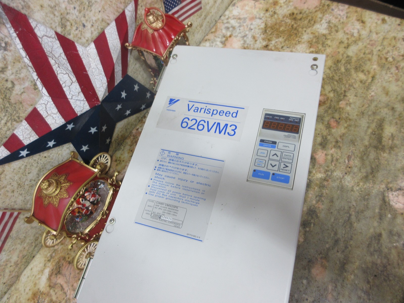 YASKAWA CIMR-VMS25P5 YPHT11014-1A YPCT21092-1-4 YPET31004-1 VARISPEED 626 VM3
