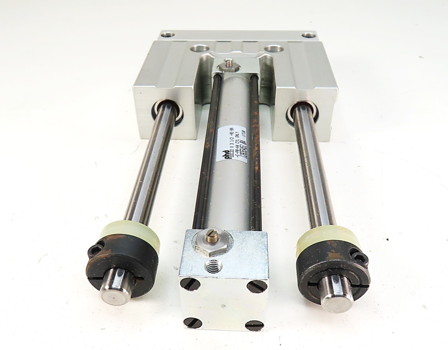 PHD SDC22 X 3 1/2-AE-BR-E-PB Guided Pneumatic Cylinder NEW NO BOX
