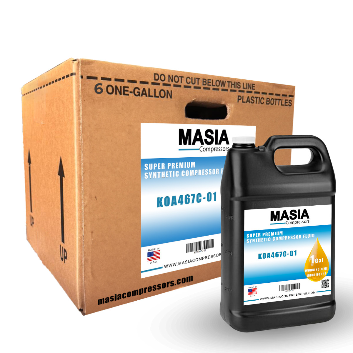 1630-0160-00 Lubricant for Compressor Compatible with Atlas Copco – 6 gal