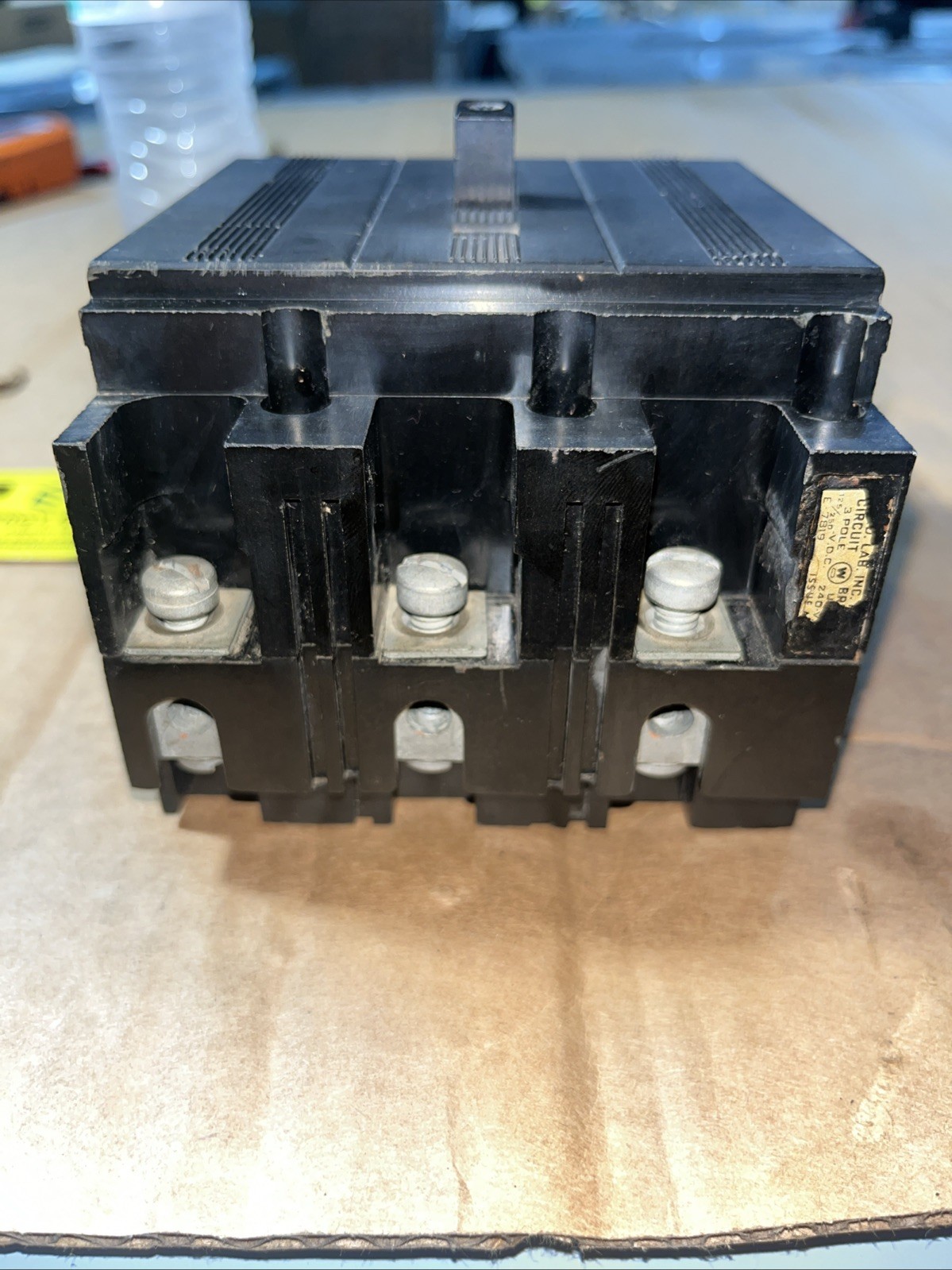 Westinghouse E-7819 Circuit Breaker 50A 3-Pole 480V