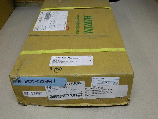 HIWIN Linear Motor 31-4120-0147 LMS 47L (1000mm) PTC M222504-05 NEW