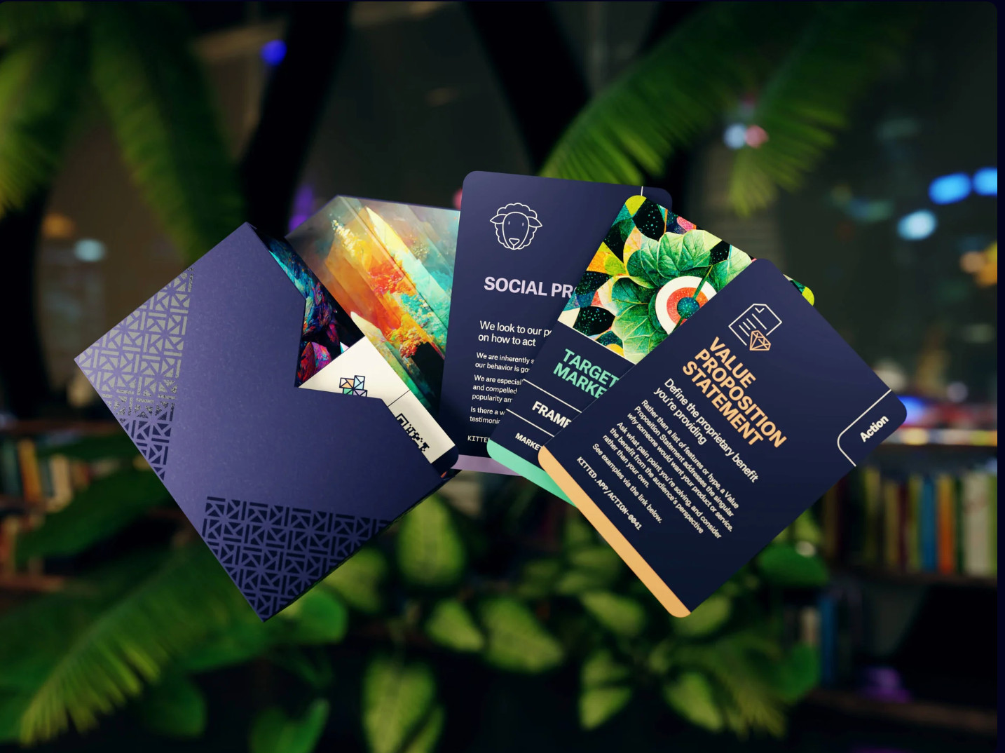 Kitted Professional Development Cards Marketing Thinking Tools – Deck 01