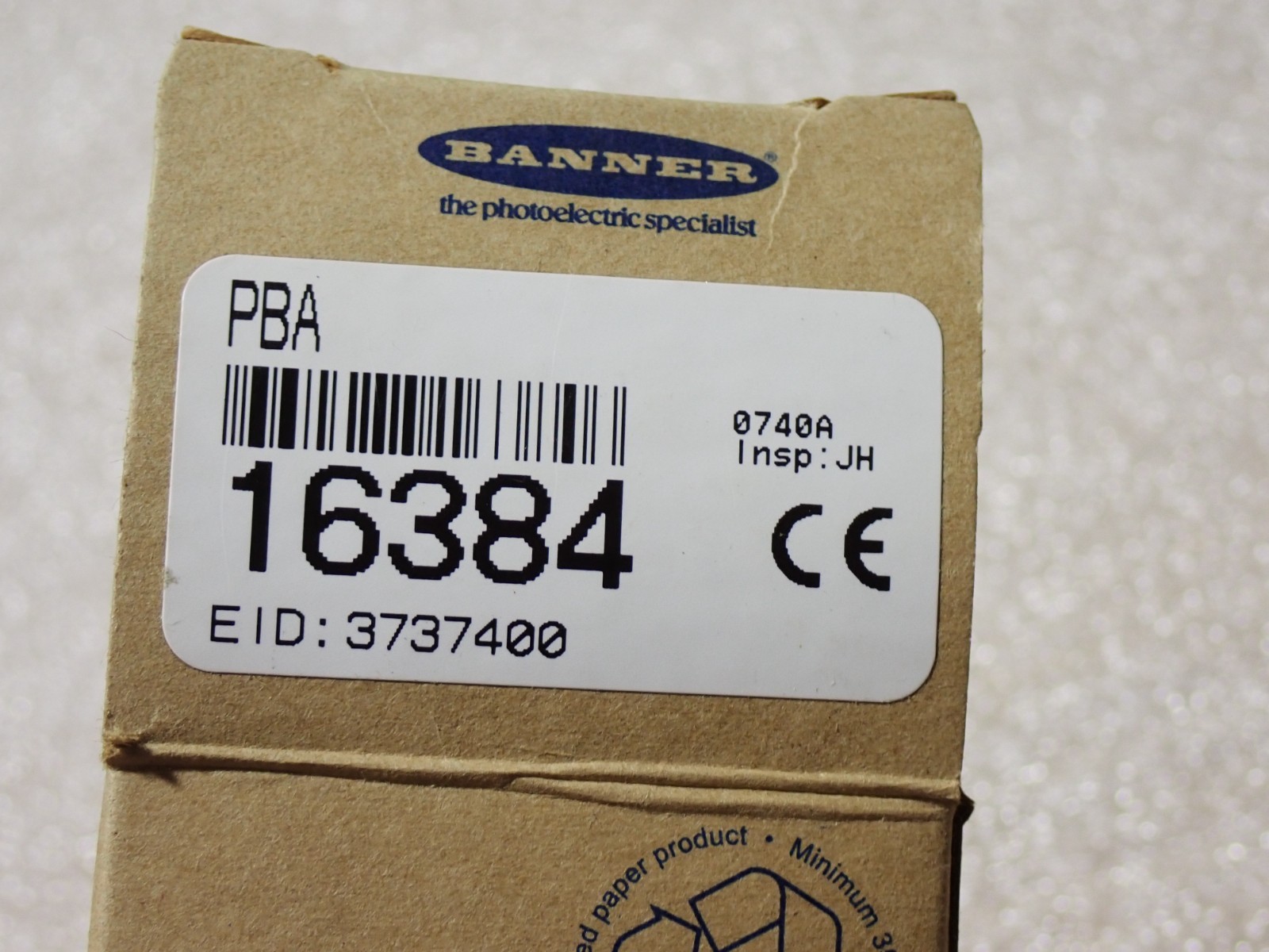 BANNER ENGINEERING PBA 16384 120VAC POWER BLOCK NEW