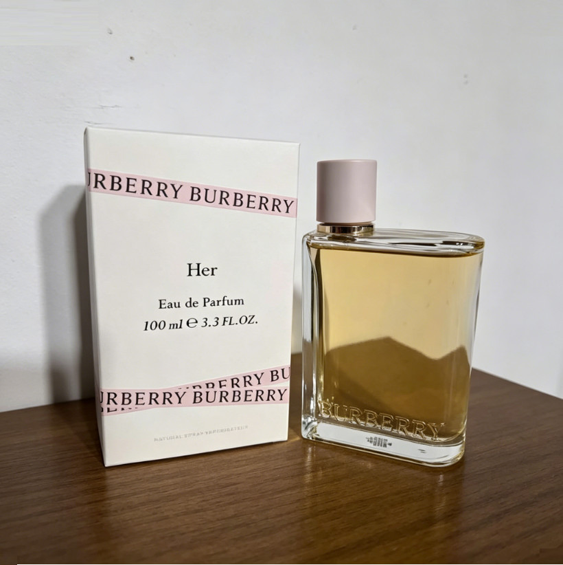 Burberry Her 3.3 oz EDP Perfume for Women with Box