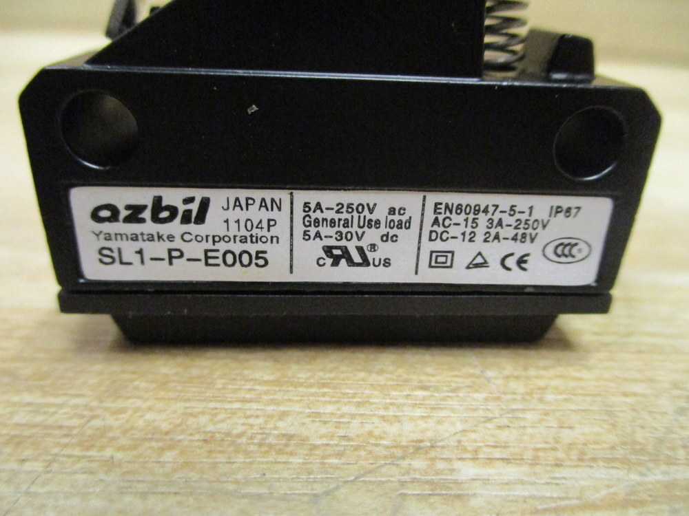 Honeywell SL1-P-E005 Microswitch Limit Switch SL1PE005