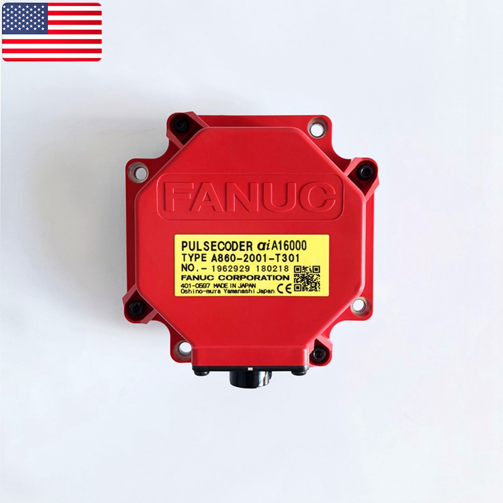 New FANUC A860-2001-T301 Servo Motor Encoder – US Stock