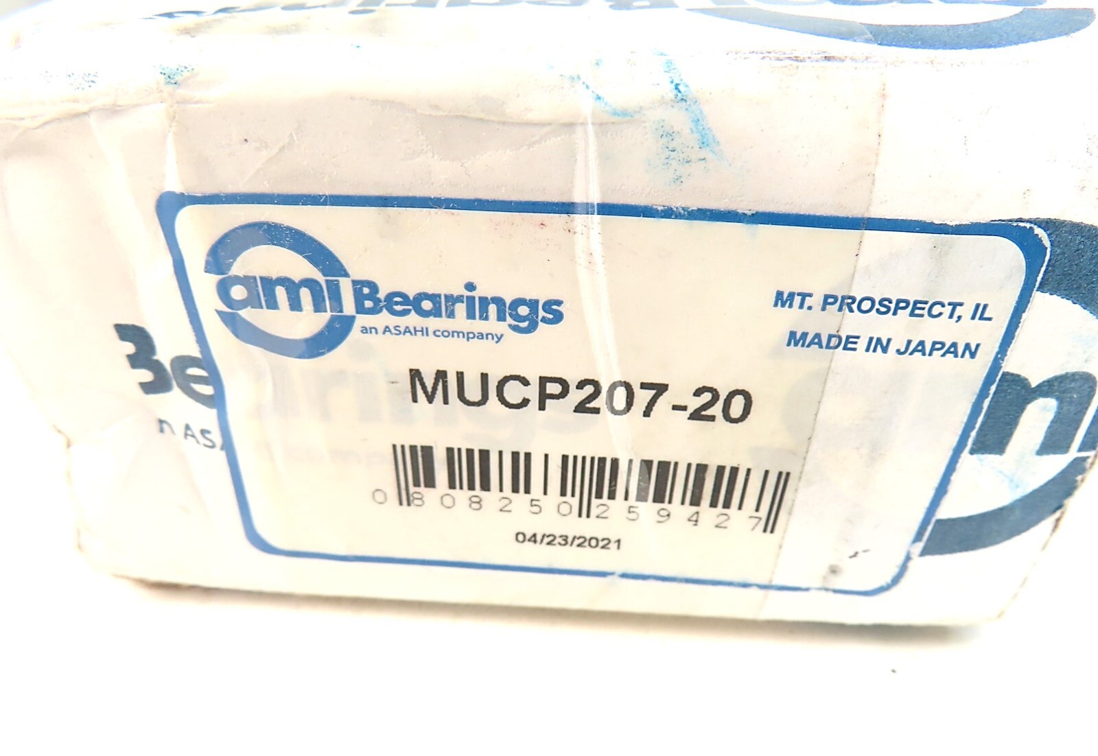 AMI Bearings MUCP207-20 2-Bolt Base 1-1/4 in Bore 304 Stainless Steel NEW IN BOX