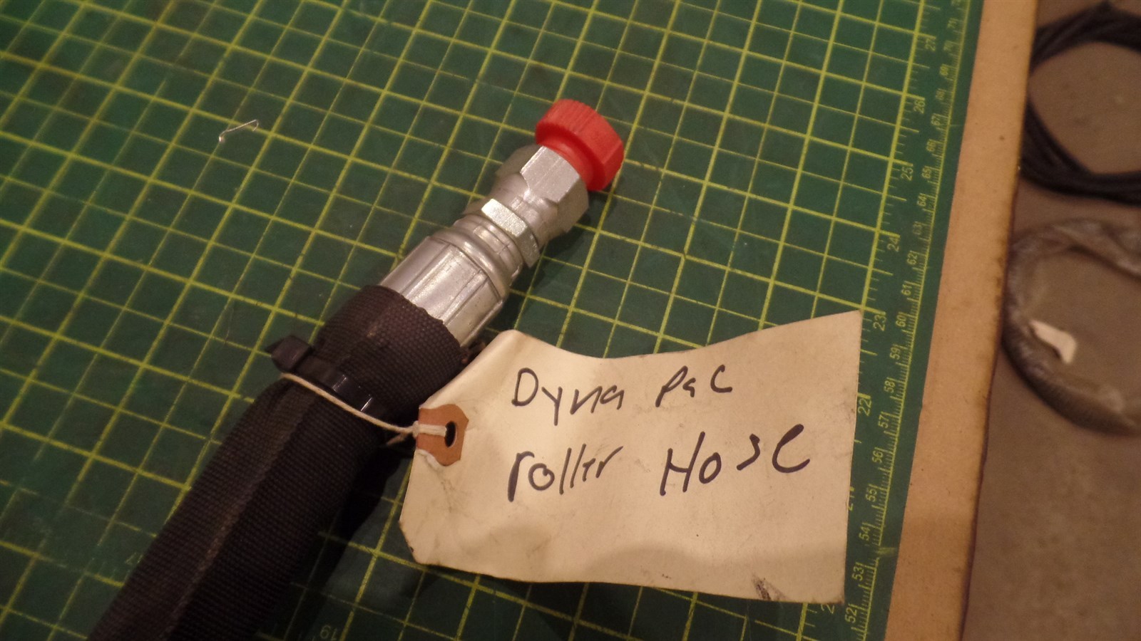 DYNA PAC INSULATED HYDRAULIC HIGH PRESSURE ROLLER HOSE ASSEMBLY 30480, N.O.S