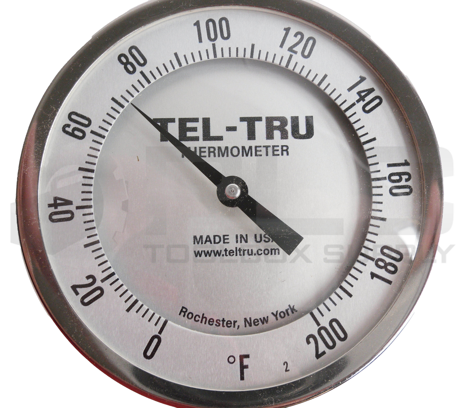 NEW TEL-TRU BC550R BIMETALLIC THERMOMETER 0-200DEG F 1/2″NPT