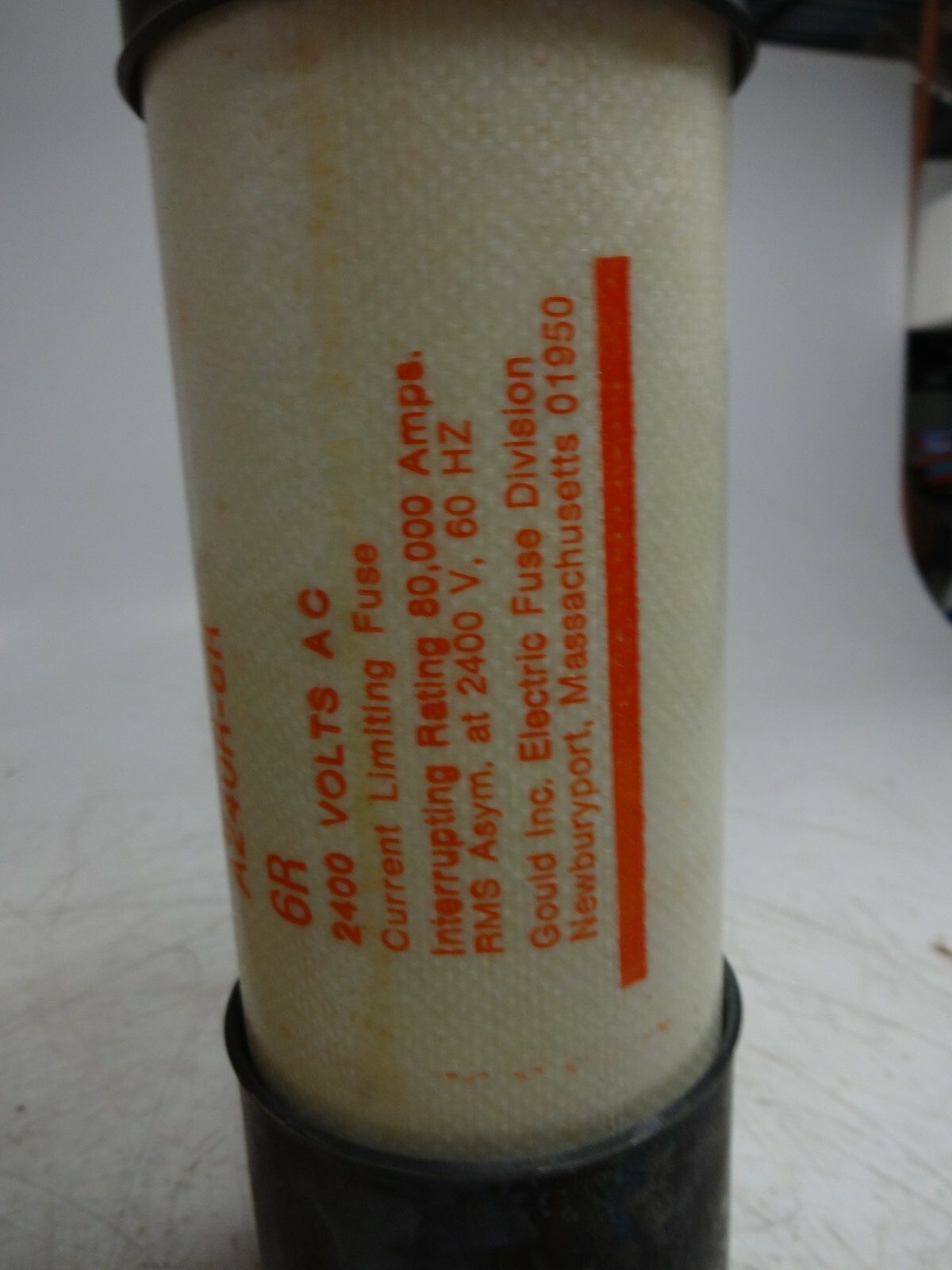 Gould Shawmut A240R-6-R Fuse 6R 2.75kV