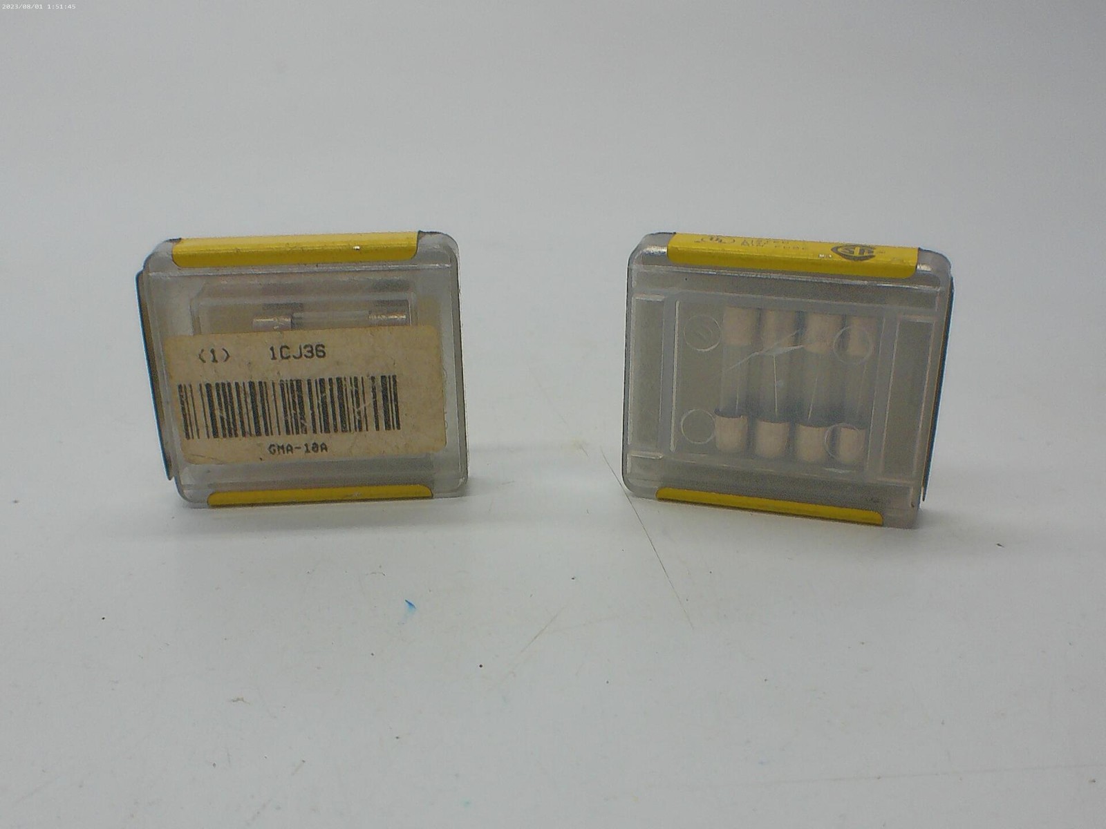 BUSSMANN GMA-10A FUSE LOT OF 2 PKG OF 4 NSMP